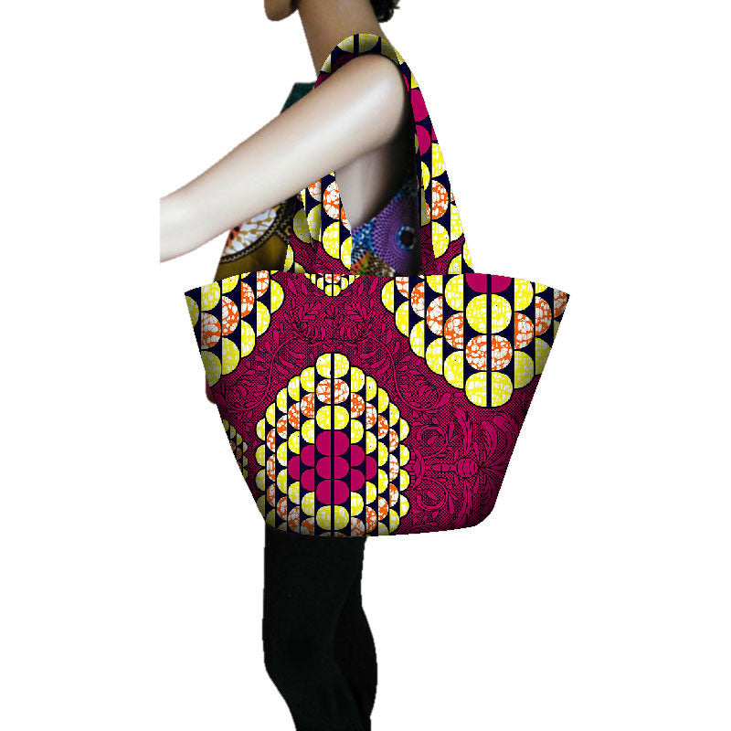 Batik print handbag Pi-Mart