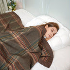 Pure Wool Blanket Throw Queen Size 100% Australian Natural Wool Bed Blanket, Washable Wool Blanket Throw, Hypoallergenic- Non-Itchy Or Scratchy Fabric Lootquake LLC