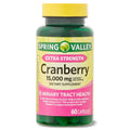 Spring Valley Extra Strength Cranberry Dietary Supplement Capsules, 15,000mg Equivalent, 60 Count EasyOptionXY LLC