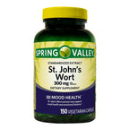 Spring Valley St. John's Wort Standardized Extract Capsules Dietary Supplement, 300 mg, 150 Count EasyOptionXY LLC