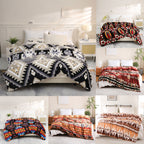 1pc Southwest Native American Flannel Polyester Throw Double-side Printed Blanket, Aztec Geometry Pattern Travel Couch Bed Blanket Plush Soft Lightweight Blanket For All Season Lootquake LLC