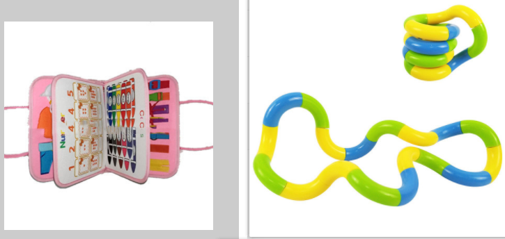 New Busy Book Children's Busy Board Dressing And Buttoning Learning Baby Early Education Preschool Sensory Learning Toy Pi-Mart