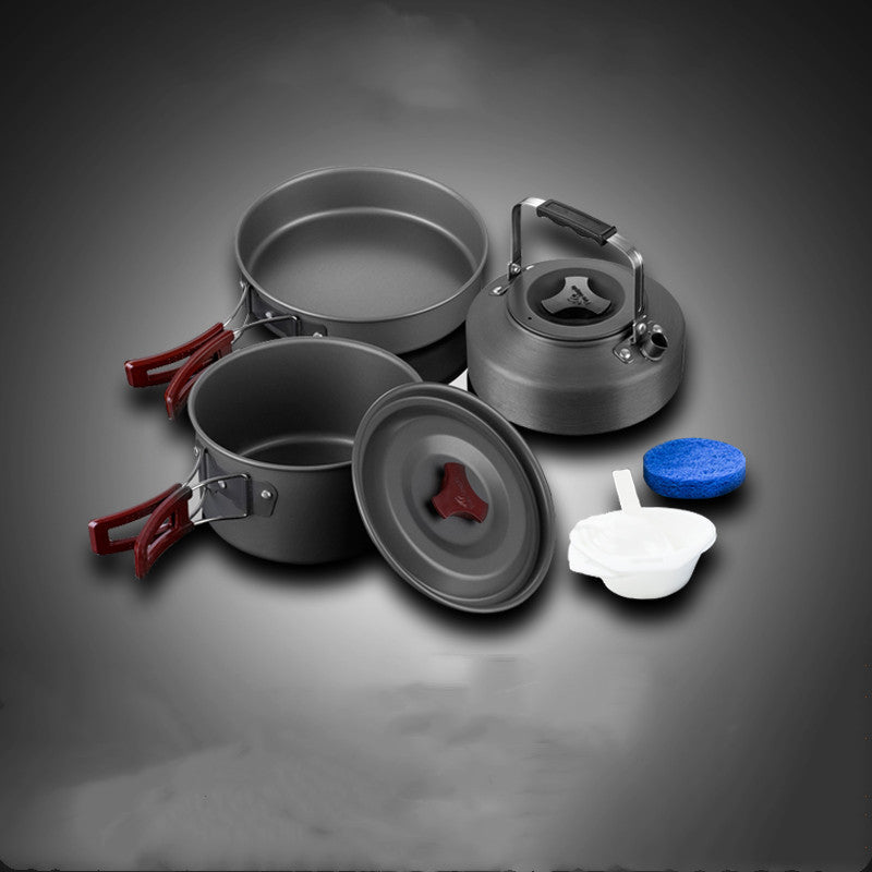 Picnic cookware set camping pot set camping pot Pi-Mart