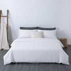 Water pure cotton 4-piece bedding sheet quilt cover cotton set Pi-Mart