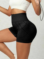 High Waist Active Shorts THRIXINE