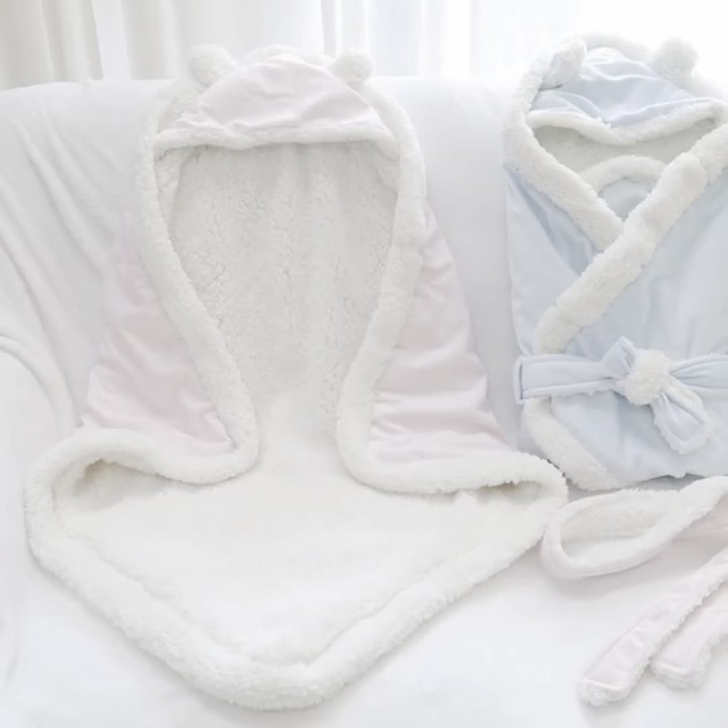 Soft & Warm Velvet Fleece Baby Blanket - Perfect Swaddling & Bedding Set for Newborns! Lootquake LLC