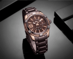 Men's  Luxury Stainless steal Waterproof Watch With Day And Date Display Unique Design Perfect Gift In Modern Metal Men  Wrist Watch Design - SJB-DIAMOND ELITES