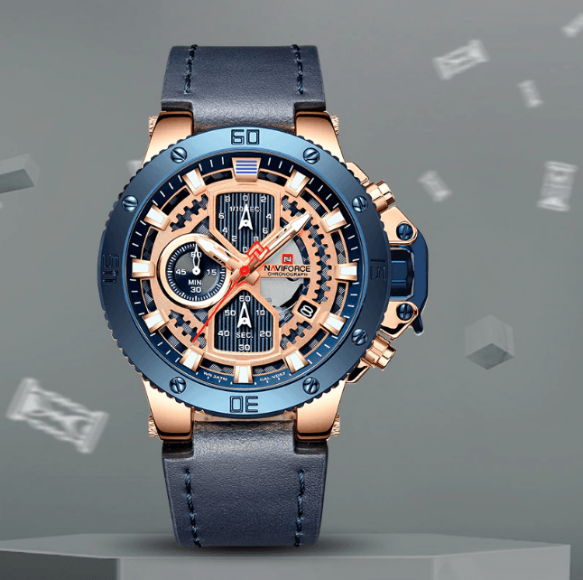 Men's Casual Waterproof Watch With Chronometers And Fluorescent Hands Excellent Design Perfect Gift - SJB-DIAMOND ELITES