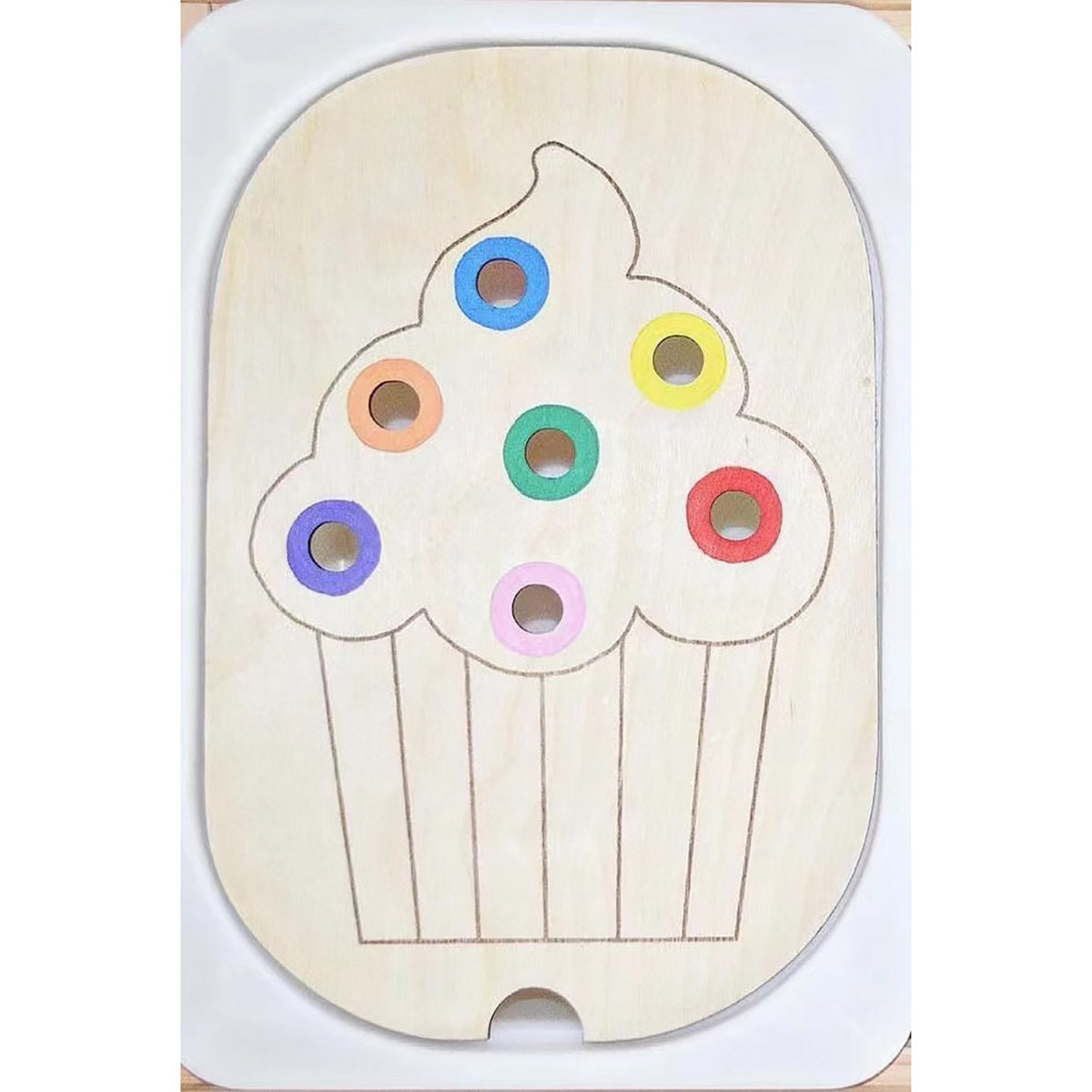 Children's Sensory Tray Board Game Pi-Mart