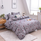Scandinavian Style Simple Duvet Cover Single Bed Pi-Mart
