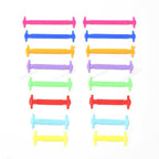 Silicone Shoelaces  No Tie Shoe Laces Pi-Mart