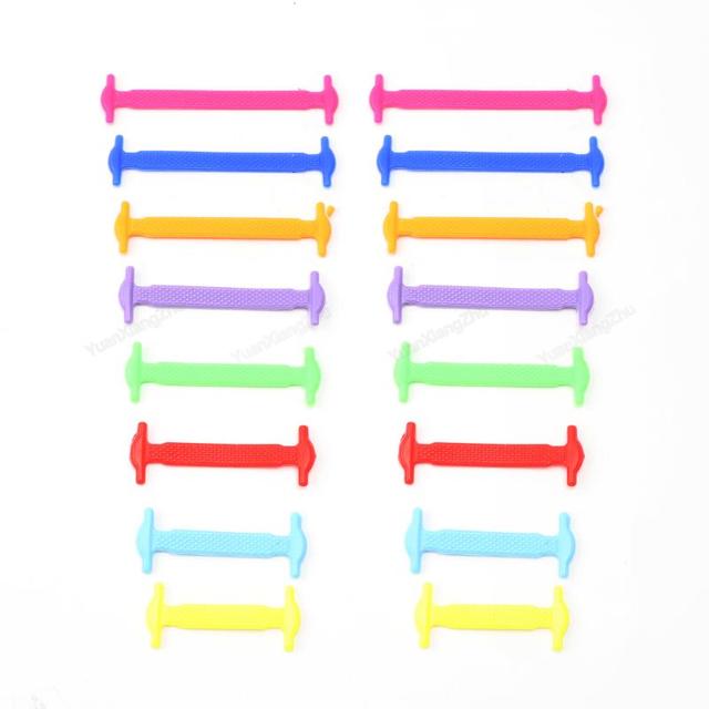 Silicone Shoelaces  No Tie Shoe Laces Pi-Mart
