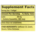 Spring Valley Lutein with Zeaxnthin Dietary Supplements, 20 mg, 90 Count