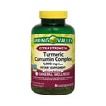 Spring Valley Extra Strength Turmeric Curcumin Complex Soft gels Dietary Supplement, 1,000 mg, 90 Count EasyOptionXY LLC