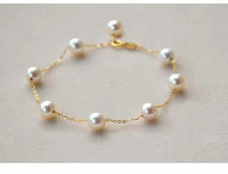 Starry Sky Shell Pearls Couple Valentine's Day Gift Necklace Pi-Mart