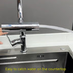 Kitchen Faucet Waterfall Outlet Splash Proof Universal Rotating Bubbler Multifunctional Water Nozzle Extension Kitchen Gadgets Pi-Mart