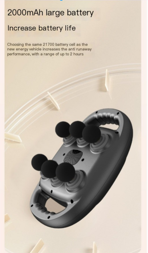6-head Massage Gun Full Body Deep Pi-Mart