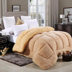 Australian lamb wool winter quilt thickened warm quilt Pi-Mart