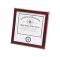 US Navy Certificate of Achievement Picture Frame with Medallion - 8 x 10 Inch Opening The Military Gift Store
