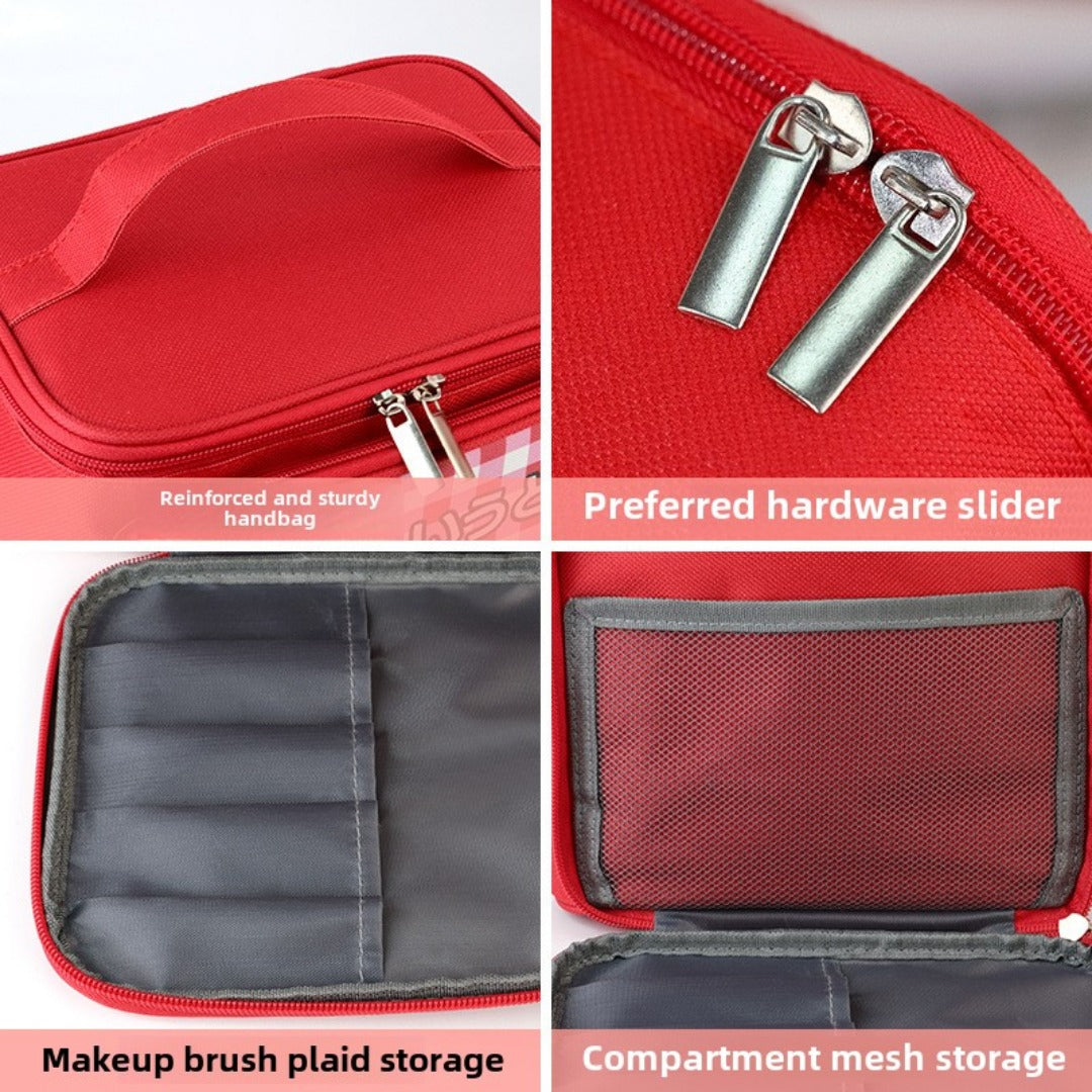Cute Large Capacity Portable Storage Toilet Bag – Travel Bucket Cosmetic Bag for Women | Spacious Makeup Bag Organizers | Perfect Travel Makeup Bag - SJB-DIAMOND ELITES