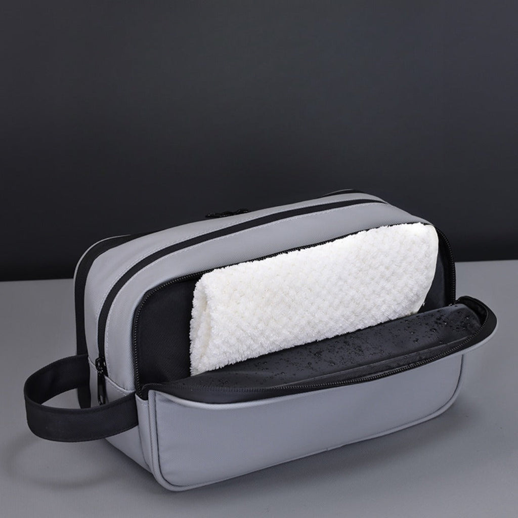 Three-Layer Large-Capacity Men's Toiletry Bag – Travel Portable Cosmetic Storage Bag with Compartments for College Dorm, Camp, Gym – Perfect for Organized Packing - SJB-DIAMOND ELITES
