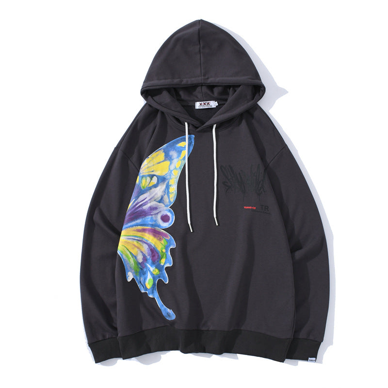 Butterfly print sweatshirt Pi-Mart