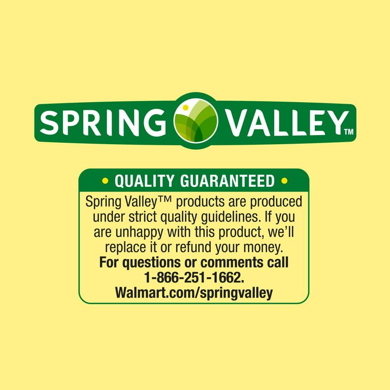 Spring Valley Acetyl L-Carnitine HCl and Alpha Lipoic Acid Dietary Supplement, 50 Count EasyOptionXY LLC