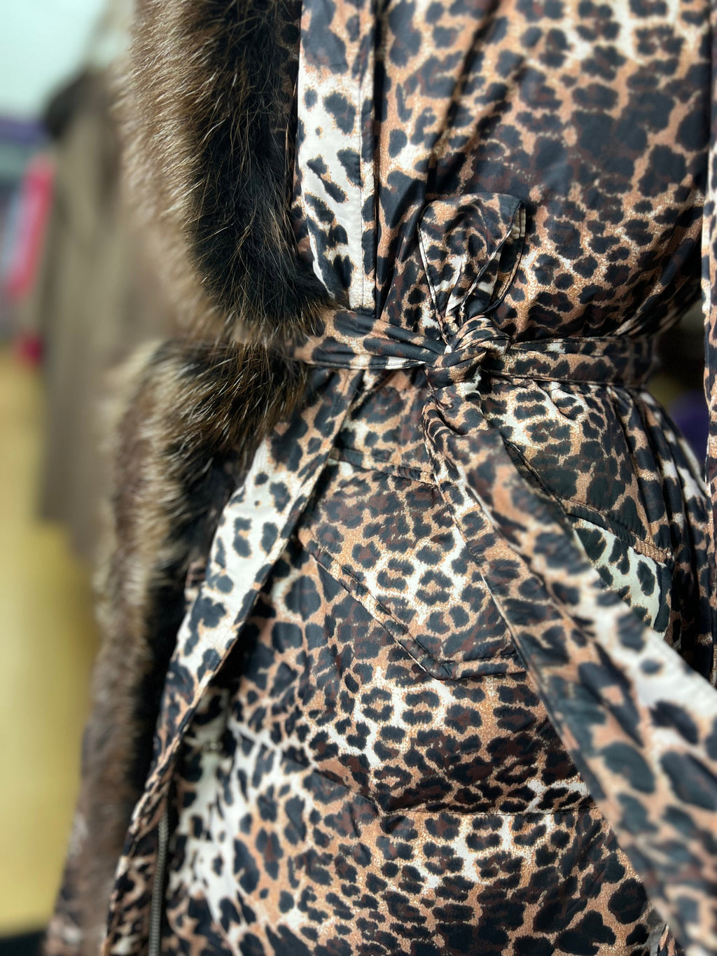 Genuine Silver Fox Down Insulated Parka - SJB-DIAMOND ELITES