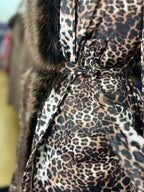 Genuine Silver Fox Down Insulated Parka - SJB-DIAMOND ELITES