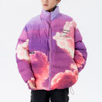 Star digital printing down jacket