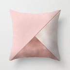 Pink sofa cushion cushion pillowcase Pi-Mart