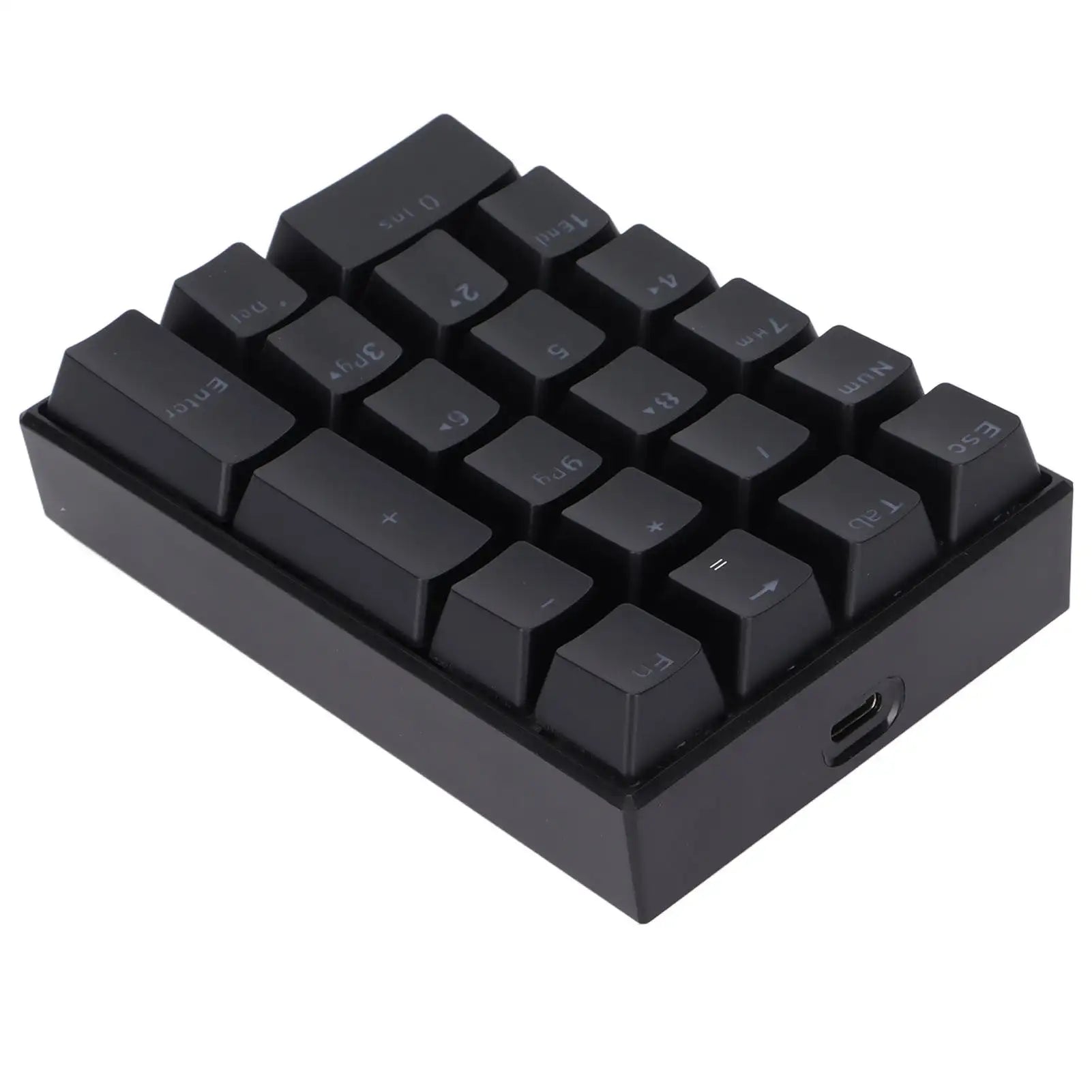Wired Keyboard Stepped Keycap Fadeless Durable Backlit 21 Keys LED Mechanical KeyboardRed Shaft - SJB-DIAMOND ELITES