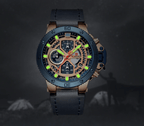 Men's Casual Waterproof Watch With Chronometers And Fluorescent Hands Excellent Design Perfect Gift - SJB-DIAMOND ELITES