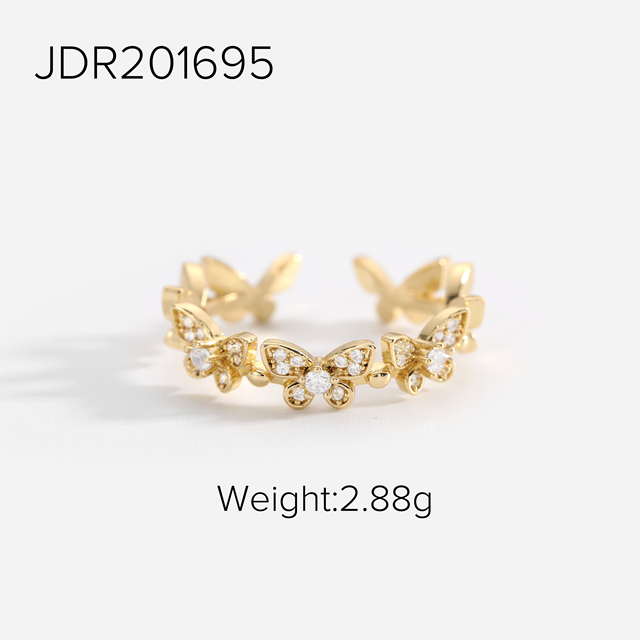 Open Shiny Stone Ring - SJB-DIAMOND ELITES