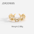 Open Shiny Stone Ring - SJB-DIAMOND ELITES
