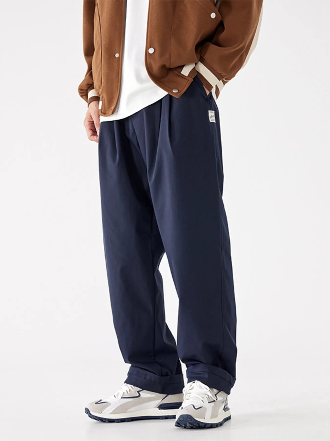 Men's Full Size Casual Relaxed Fit Sweatpants Plus Size THRIXINE