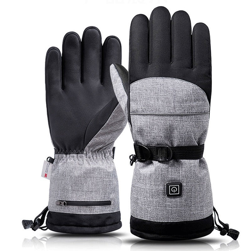 Hot Selling Skiing Heating Gloves Motorcycle Riding Electric Touch Screen Rechargeable Pi-Mart