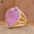 Teardrop Stone Finger Ring - SJB-DIAMOND ELITES