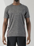 Men's Plus Size Round Neck Short Sleeve Active T-Shirt