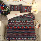 Bedding Set Snowflakes Bedding Sets Duvet Cover Warm Bed Pi-Mart