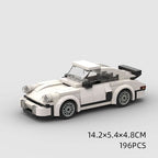 Children's Toys Car Model Sports Car And Small Particle Building Blocks MOC Educational Toys Pi-Mart