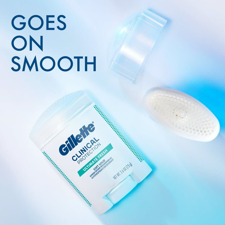 Gillette Antiperspirant Deodorant for Men, Clinical Soft Solid, Ultimate Fresh, 72 Hr. Sweat Protection, 2.6 oz EasyOptionXY LLC