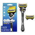 Gillette ProGlide Shield Men's Razor Handle + 2 Blade Refills, Silver EasyOptionXY LLC