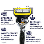 Gillette ProGlide Shield Men's Razor Handle + 2 Blade Refills, Silver EasyOptionXY LLC