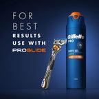Gillette Pro Shaving Gel for Men, Fragrance Free, Twin Pack, 14 oz EasyOptionXY LLC