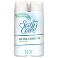 Gillette Satin Care Ultra Sensitive Women's Shave Gel, Fragrance Free, 14 oz