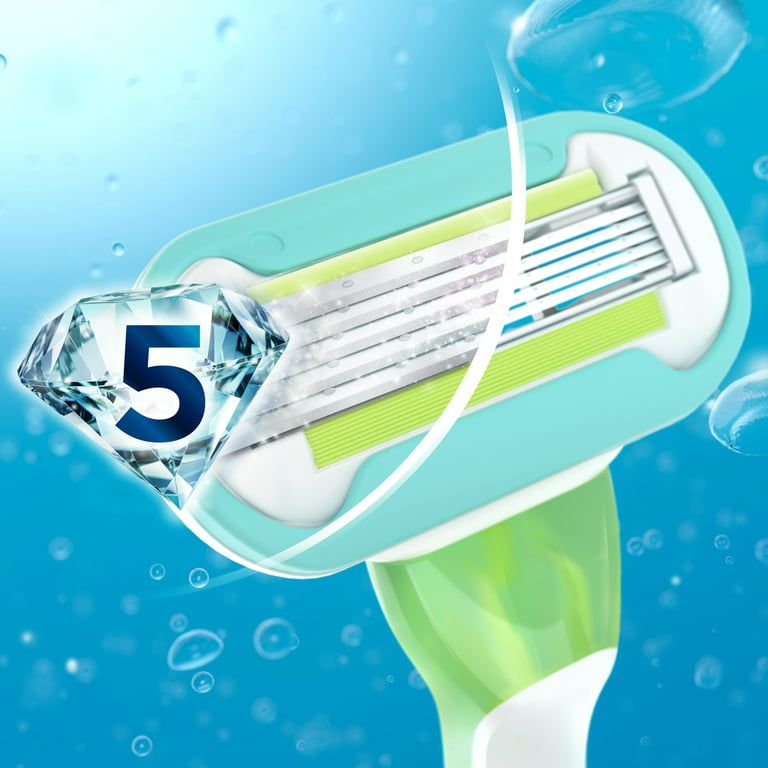 Gillette Venus Extra Smooth Green Disposable Women's Razors, 2 Count EasyOptionXY LLC