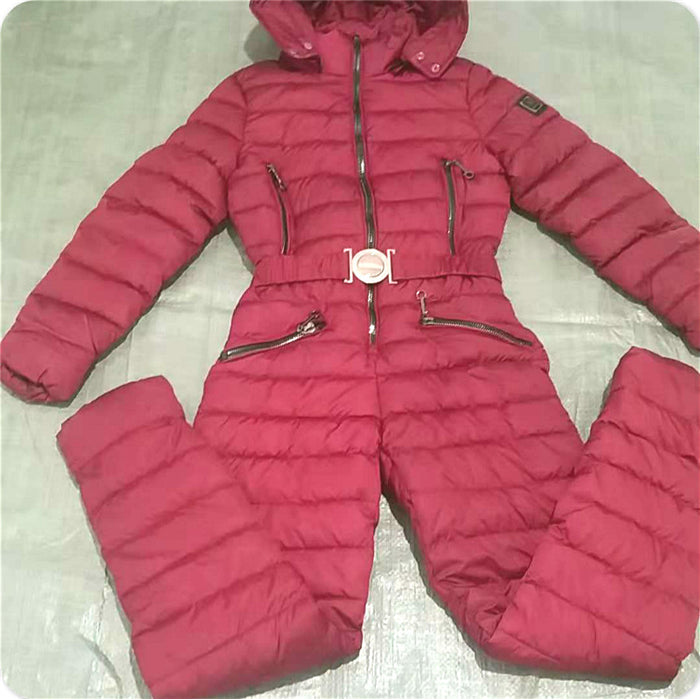 Slim Fit One-Piece Cotton Coat Pi-Mart
