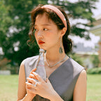 Women's New Trendy Light Luxury Atmosphere Earrings Pi-Mart