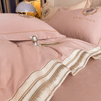 Pure Cotton Quilt Cover Linen Bed Sheet Autumn And Winter Set Pi-Mart